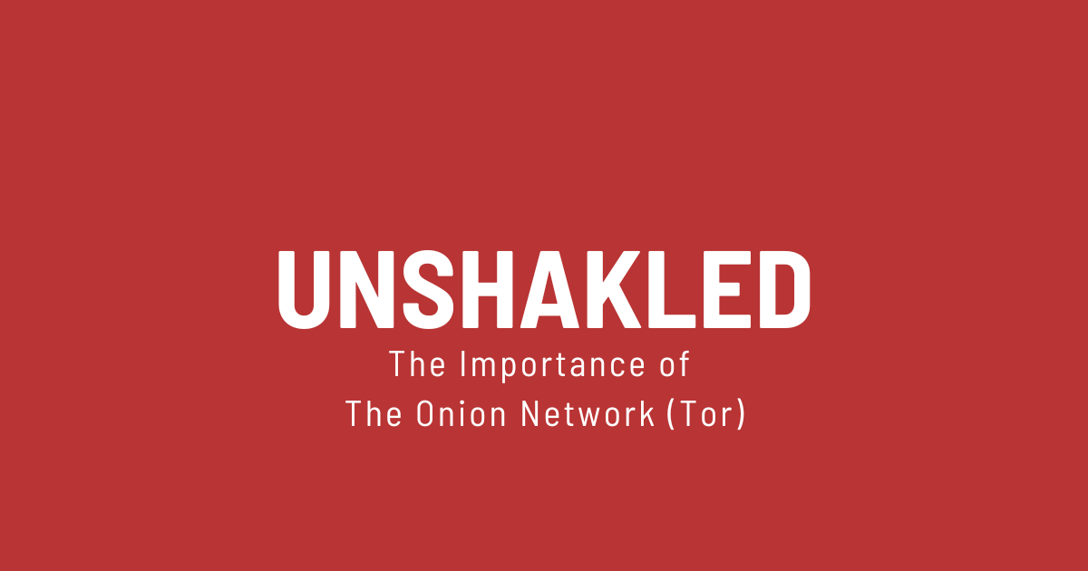 The Importance of The Onion Network