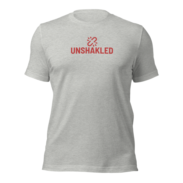 Unshakled Full Red Logo Unisex T-shirt