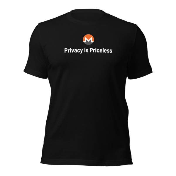 Monero: Privacy is Priceless Unisex t-shirt - Image 2