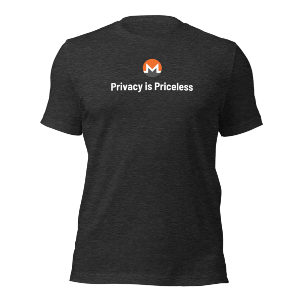 Monero: Privacy is Priceless Unisex t-shirt - Image 5