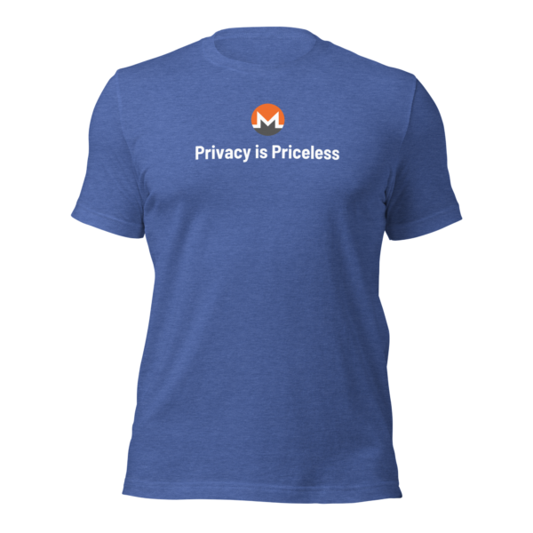 Monero: Privacy is Priceless Unisex t-shirt - Image 6