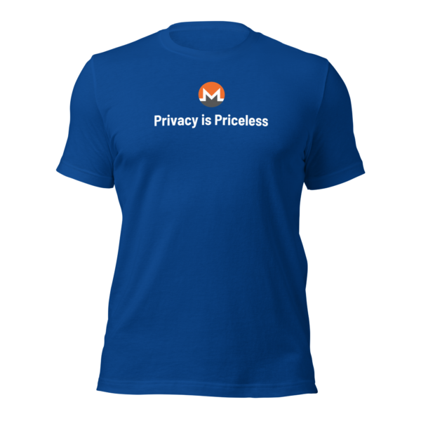 Monero: Privacy is Priceless Unisex t-shirt - Image 4