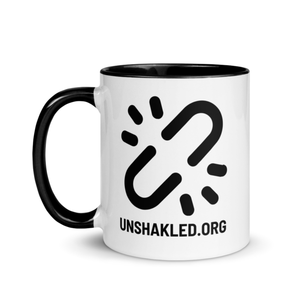 Unshakled Coffee Mug - Black - Image 4