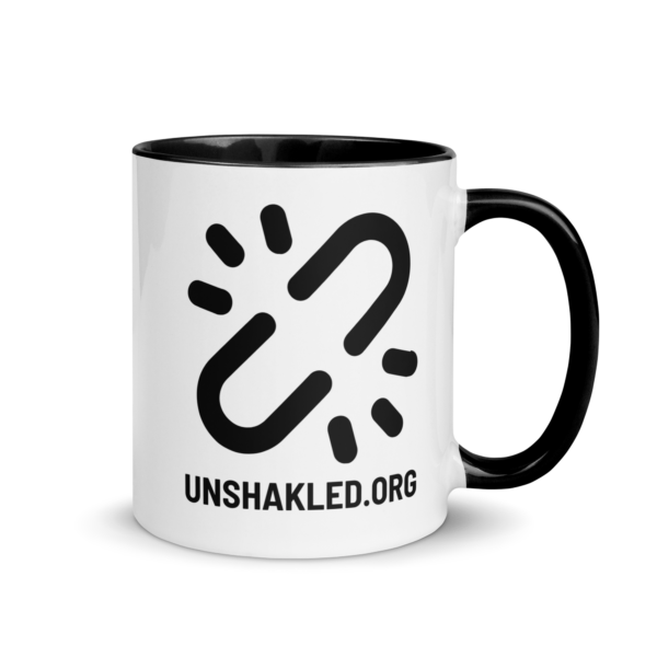 Unshakled Coffee Mug - Black - Image 2