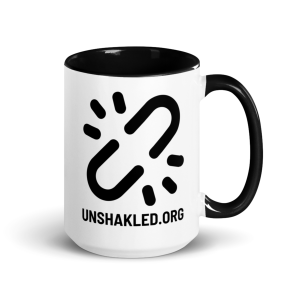 Unshakled Coffee Mug - Black - Image 5