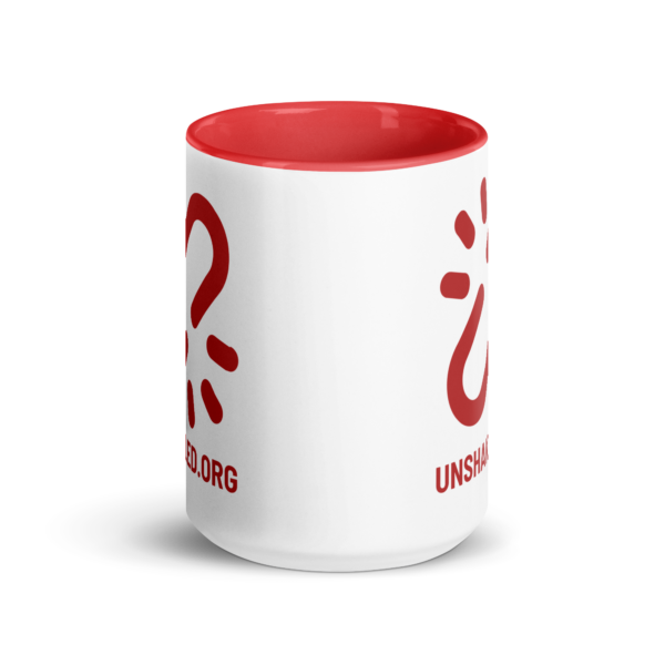 Unshakled Coffee Mug - Red - Image 6