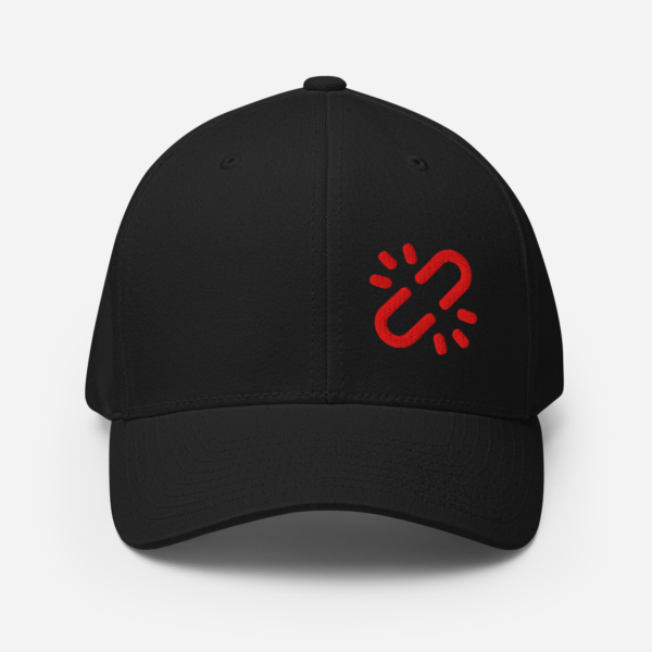 Unshakled Logo Flexfit Structured Twill Cap - Image 3