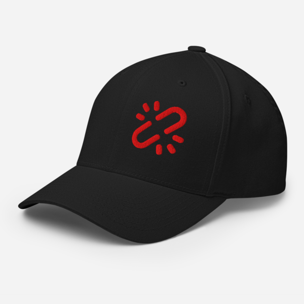Unshakled Logo Flexfit Structured Twill Cap - Image 4
