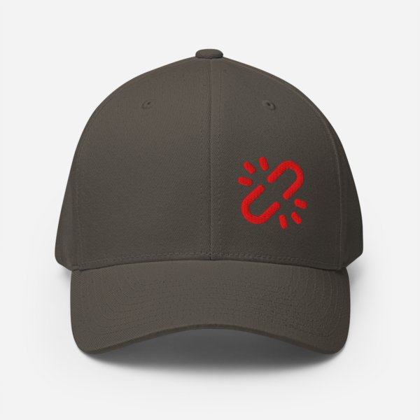 Unshakled Logo Flexfit Structured Twill Cap - Image 7