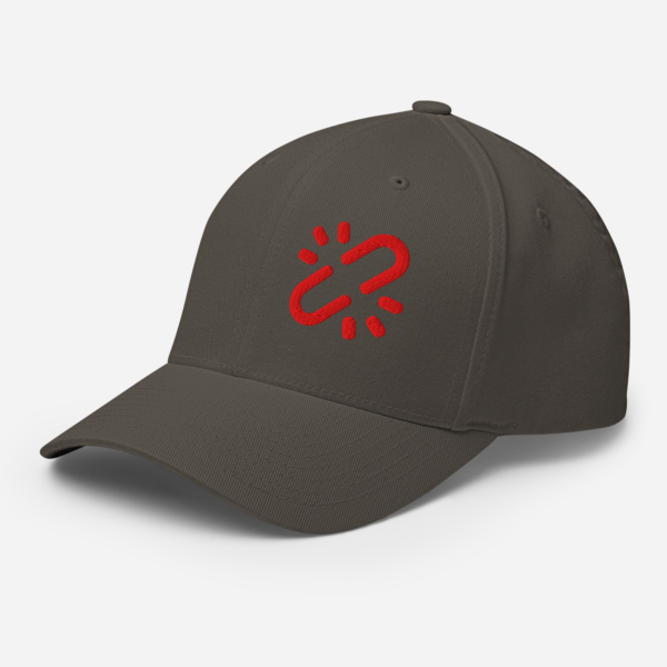 Unshakled Logo Flexfit Structured Twill Cap - Image 8