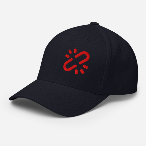 Unshakled Logo Flexfit Structured Twill Cap - Image 2