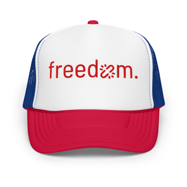Unshakled Freedom USA Foam Trucker Hat